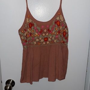 Sim & Sam floral tank. Size M. Worn once